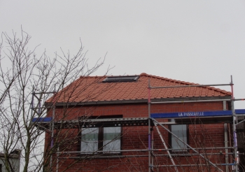 Rénovation d'une toiture Meeuwenlaan