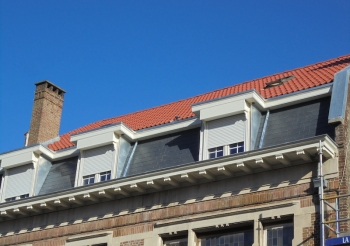 Renouvellement d'une toiture Rue Reimond Stijns