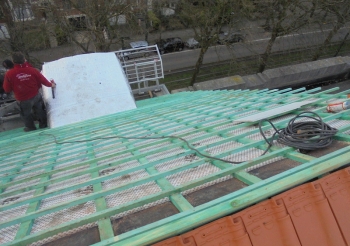 Rénovation de toiture Boulevard de Smet de Nayer