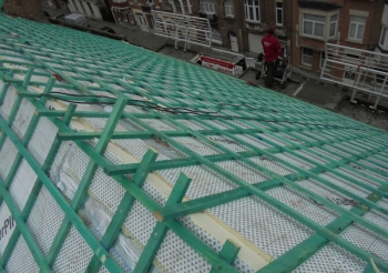 Renouvellement d'une toiture Rue Reimond Stijns