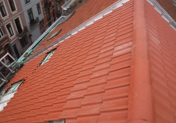 Renouvellement de la toiture Rue Eeckelaer