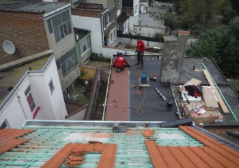 Rénovation de toiture rue Léopold I