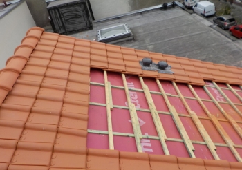 Rénovation de la toiture Rue des Hellènes