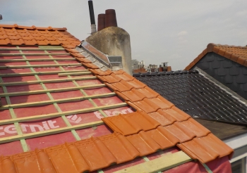 Renouvellement de la toiture Rue Van Soust