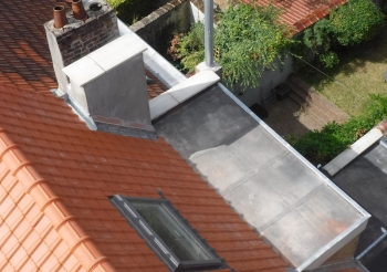 Renouvellement de la toiture, des plates-formes Chaussée St Pierre