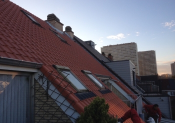 Renouvellement de toiture à l'Avenue Van Ermengem