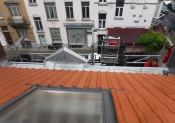 Rénovation de la toiture rue du Monténégro